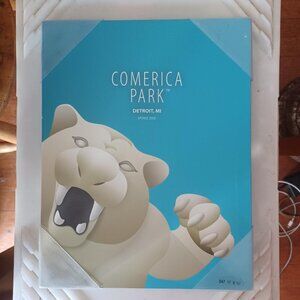 Detroit Tigers Minimalist Ballpark Canvas